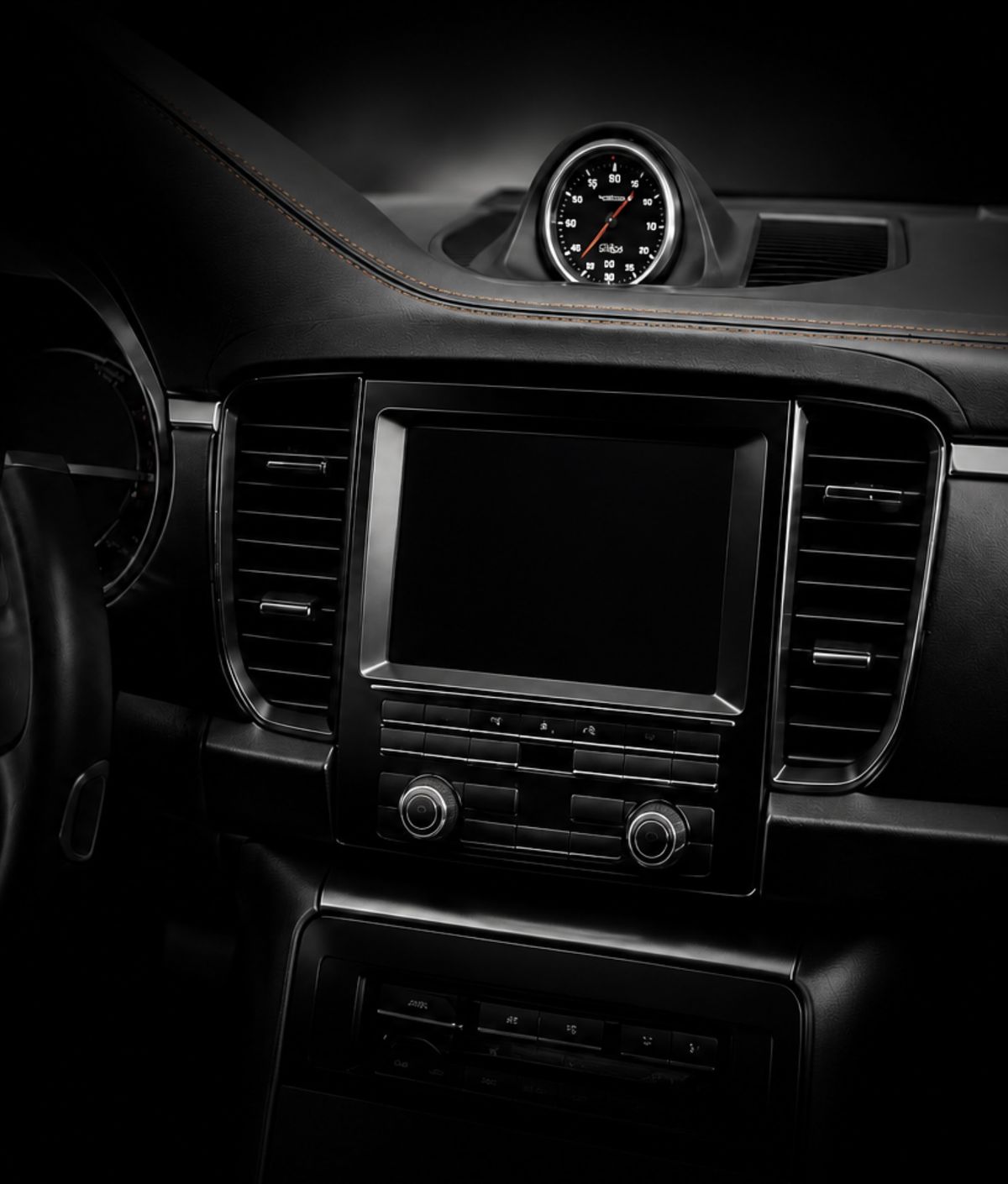 Intérieur Porsche — Système multimédia PCM — N'Joy Car