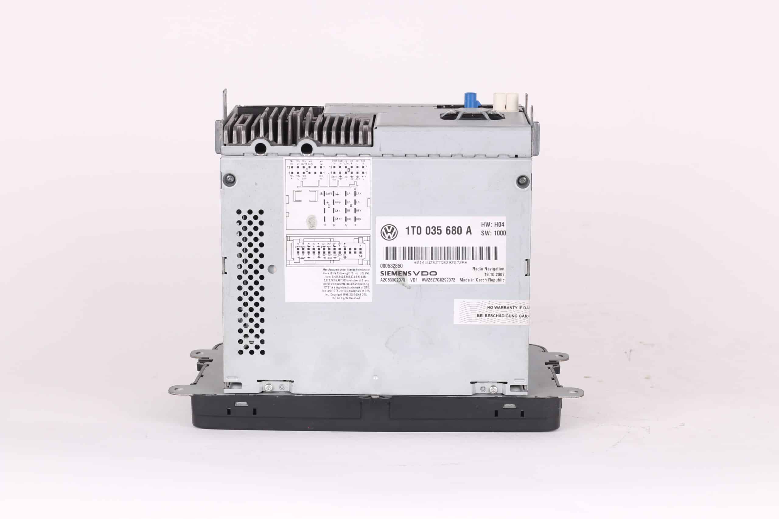 Système multimédia RNS-510 | 1T0 035 680 A - Afbeelding 5