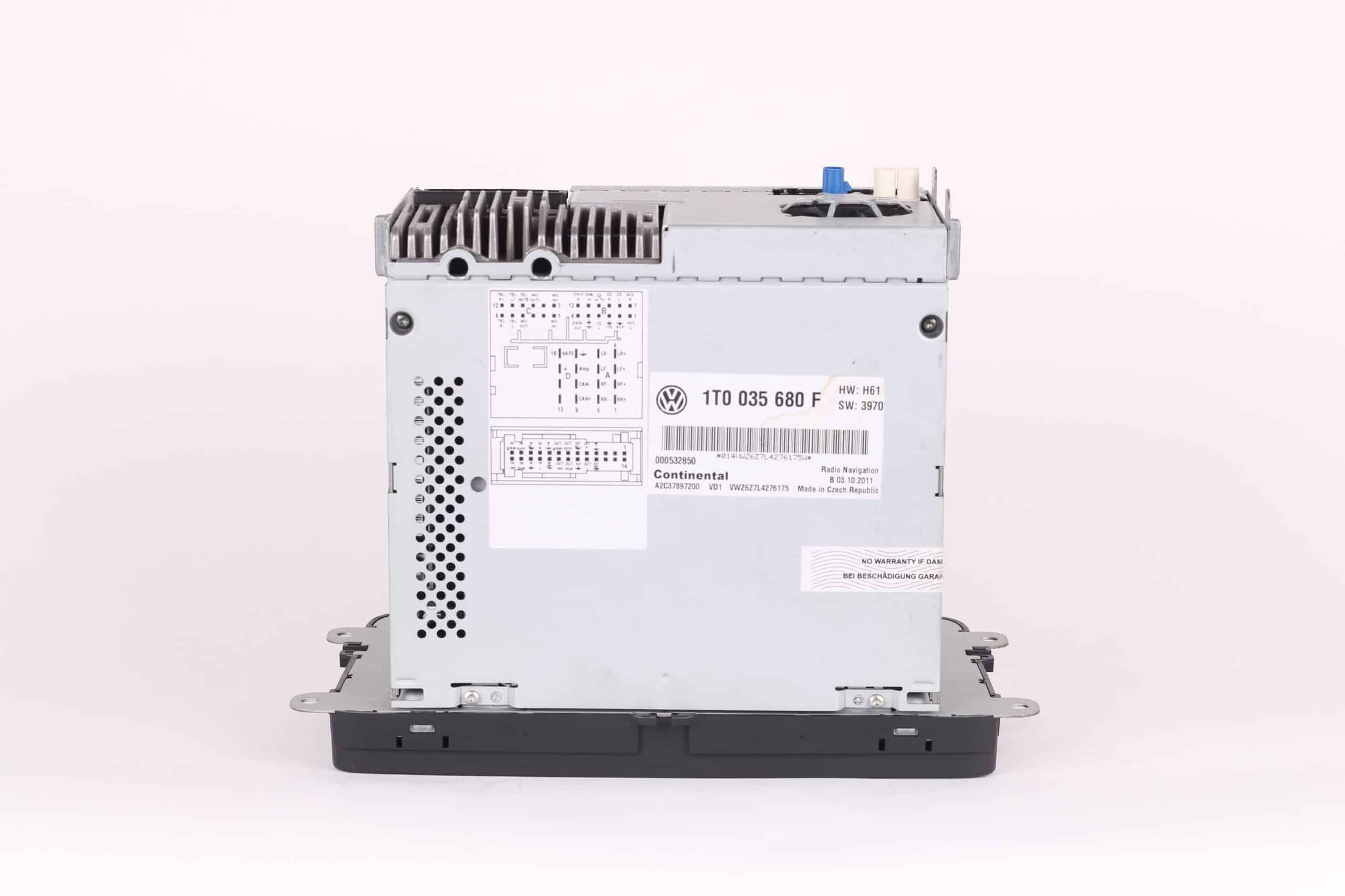 Système multimédia RNS-510 | 1T0 035 680 F - Afbeelding 5