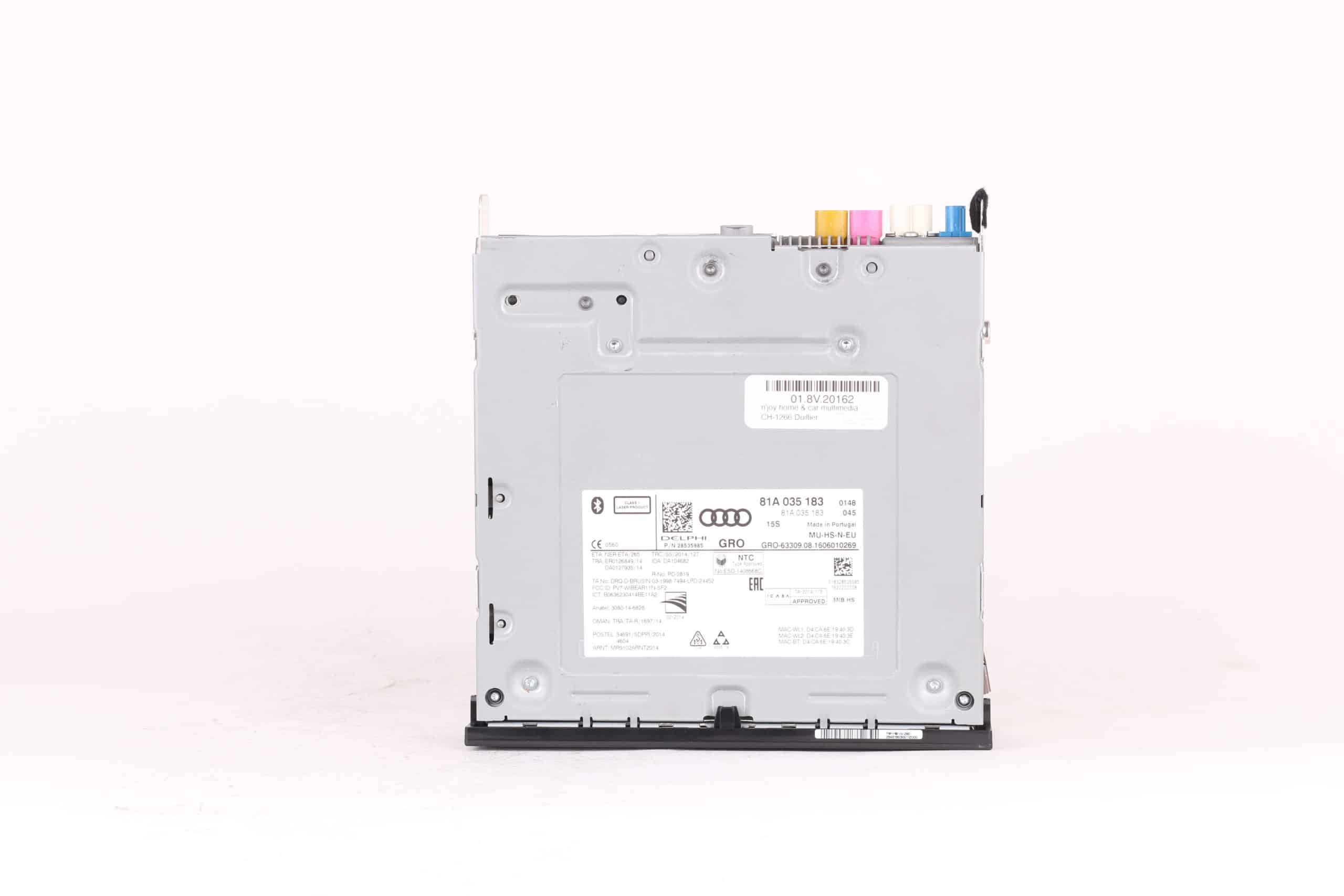 Système multimédia MU-HS-N-EU | 81A 035 183 (2) - Imagen 5