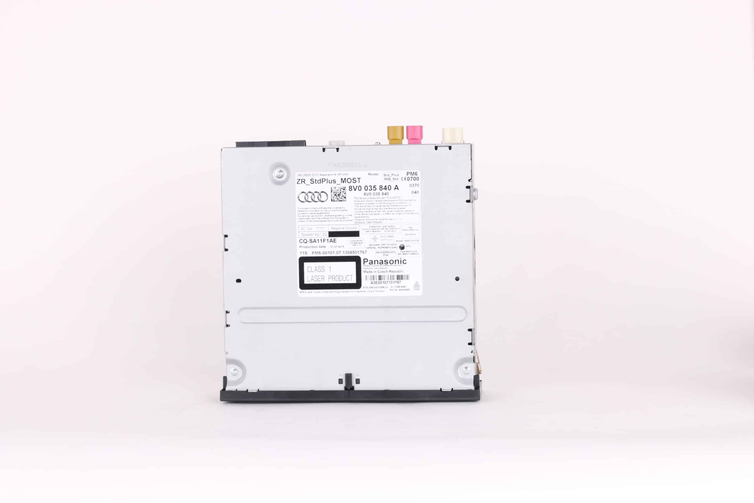 Système multimédia ZR_StdPlus_MOST | 8V0 035 840 A (2) - Afbeelding 5