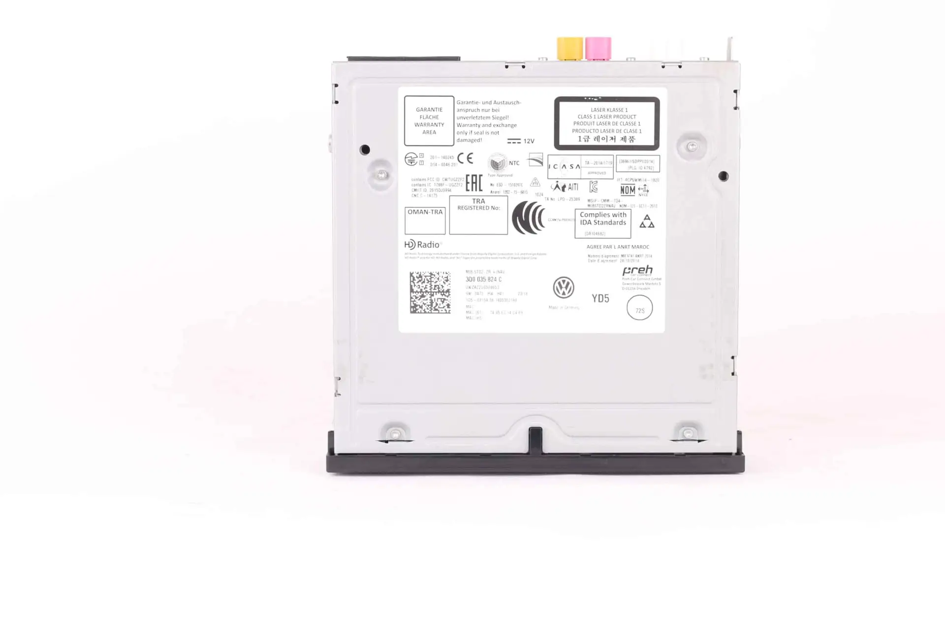 Calculador MIB Std2 ZR | 3Q0 035 824 C (SW 0472)
